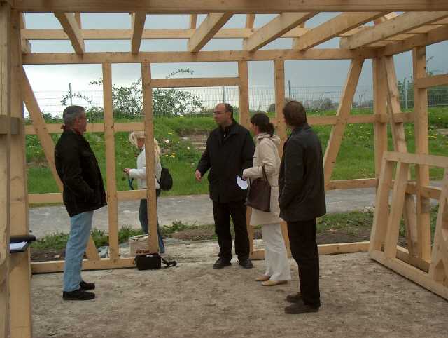 Rohbau Energiehaus Stawag